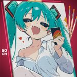 Картина по номерам Vocaloid Мику Хатсуне Uno 40x50