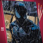 Картина по номерам Marvel Человек-паук 40x50