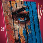 Картина по номерам Девушка Портрет природа 40x50