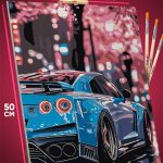 Картина по номерам Авто Nissan 40x50