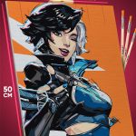 Картина по номерам Marvel Rivals Игра Луна Сноу 40x50