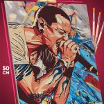 Картина по номерам Linkin Park Честер Беннингтон 40x50