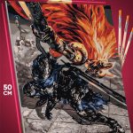 Картина по номерам Dark Souls Игра 40x50