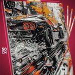 Картина по номерам Авто 40x50