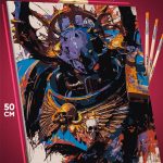Картина по номерам Warhammer Игра 40x50