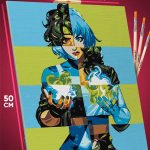 Картина по номерам DC X-Men девушка 40x50