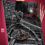 Картина по номерам Dark Souls Игра 40x50