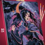 Картина по номерам DC Рэйвен 40x50