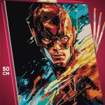 Картина по номерам DC Флэш 40x50