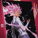 Картина по номерам DC X-Men Псайлок 40x50