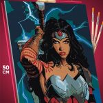 Картина по номерам DC Чудо-женщина 40x50