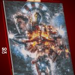 Алмазная мозаика Marvel Железный человек Тони Старк 40x50