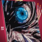 Картина по номерам Клинок рассекающий демонов Аниме Иноске 40x50