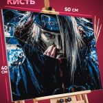 Картина по номерам Наруто Аниме Дейдара Акацуки 40x50