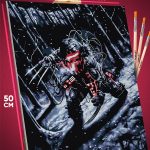 Картина по номерам X-Men Росомаха 40x50