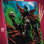 Картина по номерам DC Image Comics Спаун 40x50