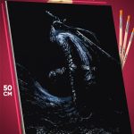Картина по номерам Dark Souls Игра рыцарь 40x50