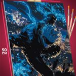 Картина по номерам Магическая битва Аниме Годжо Сатору 40x50