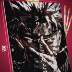 Картина по номерам Аниме Наруто Узумаки 40x50
