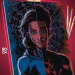 Картина по номерам Marvel Человек-паук Майлз Моралес и Гвен 40x50