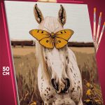 Картина по номерам Лошади конь 40x50
