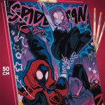 Картина по номерам Marvel Человек-паук Майлз Моралес и Гвен 40x50