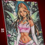 Алмазная мозаика Мультфильмы Клуб Винкс Флора 40x50