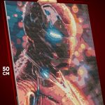 Алмазная мозаика Marvel Железный человек 40x50