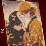 Алмазная мозаика Клинок рассекающий демонов Аниме Незуко 40x50