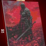 Алмазная мозаика Темная фэнтези Игра Dark Souls 40x50