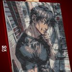 Алмазная мозаика Магическая битва Аниме Тоджи Фушигуро 40x50