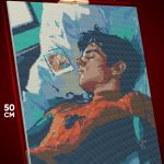 Алмазная мозаика Marvel Человек-паук 40x50