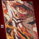Алмазная мозаика Магическая битва Аниме Сукуна Рёмен 40x50