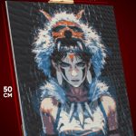 Алмазная мозаика Аниме Принцесса Мононоке Сан 40x50