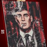 Алмазная мозаика Актеры Томас Шелби Острые козырьки 40x50