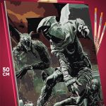Картина по номерам Marvel Лунный Рыцарь 40x50