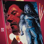 Картина по номерам Marvel Лунный Рыцарь 40x50