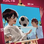Картина по номерам Синяя тюрьма Аниме 40x50