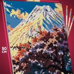 Картина по номерам Пейзажи Япония Гора Фудзияма 40x50