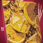 Картина по номерам Еда лимонад лето апельсины 40x50