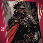 Картина по номерам Warhammer Игра 40x50