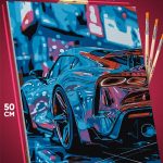 Картина по номерам Авто 40x50