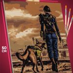 Картина по номерам Fallout Игра 40x50