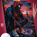 Картина по номерам Marvel Человек-паук Майлз Моралес 40x50
