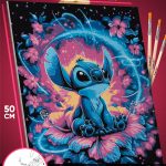 Картина по номерам Мультфильмы Дисней Лило и Стич 40x50