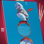 Картина по номерам Девушка Аниме-арт вампир 40x50
