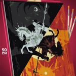 Картина по номерам Темная фэнтези День и Ночь рыцари 40x50