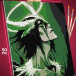 Картина по номерам Блич Аниме Улькиора 40x50