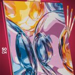 Картина по номерам Абстракция стекляные шары 40x50