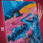 Картина по номерам Пейзаж летний абстракция 40x50